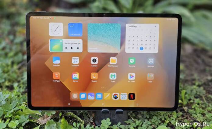 Xiaomi Pad 6 в ближайшее время получит обновление HyperOS 2 в Китае