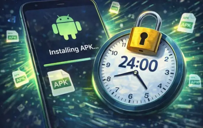 Android установка APK: период охлаждения 24 часа и защита